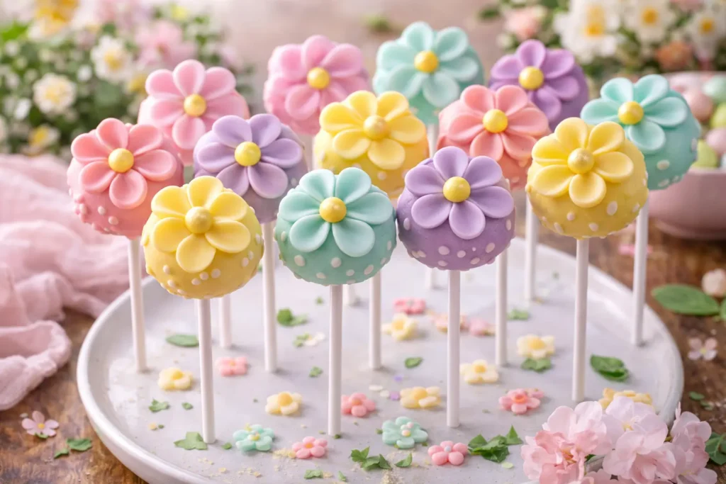 Flower Cake Pops Recipes