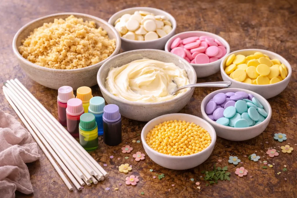 Flower Cake Pops Recipes