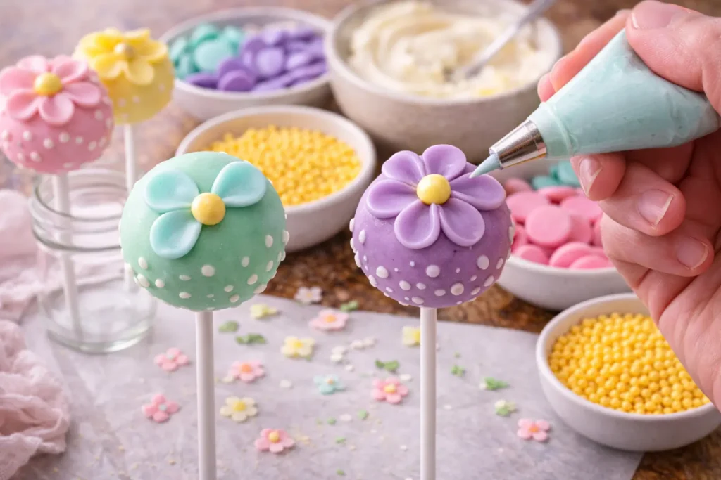 Flower Cake Pops Recipes