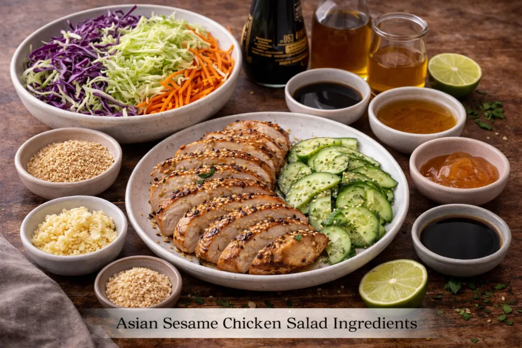 Asian Sesame Chicken Salad Recipes