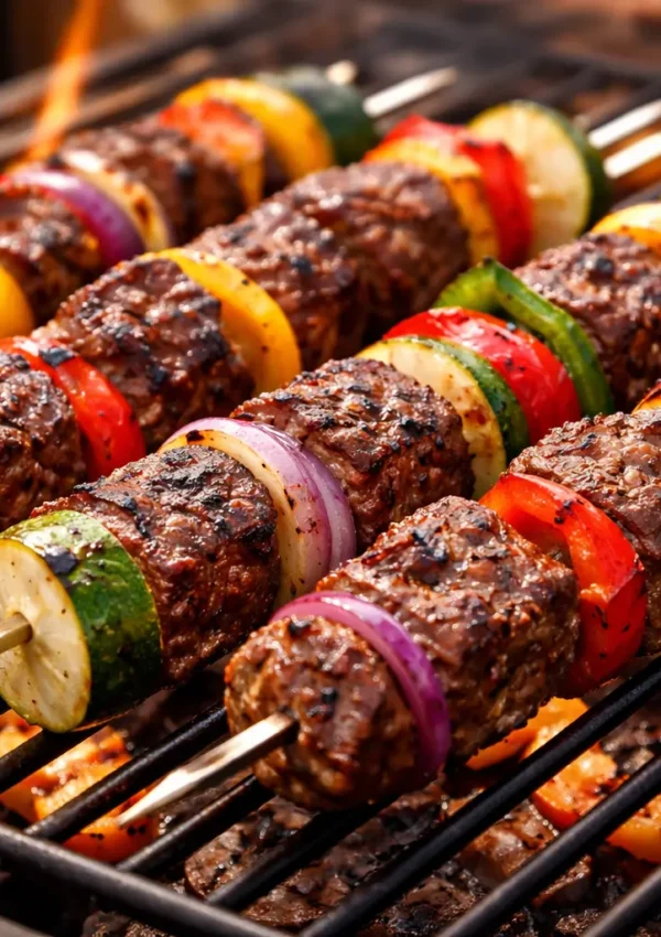 Flame-Grilled Beef Kebabs Recipes