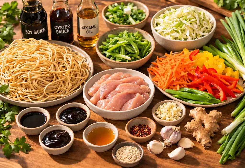 Chicken Lo Mein Recipes