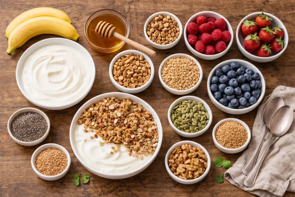 Easy Yogurt Granola Bowl Recipes
