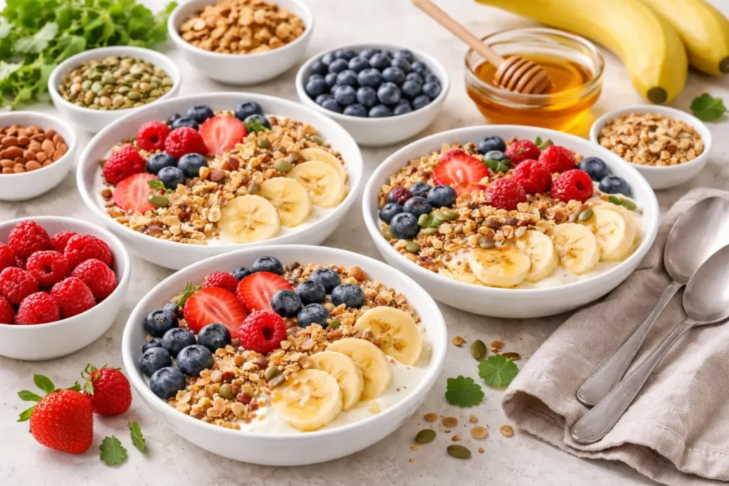 Easy Yogurt Granola Bowl Recipes