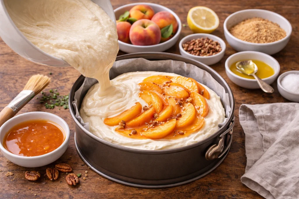 Peach Cheesecake Recipes