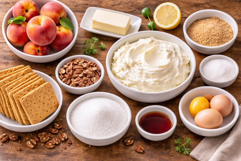 Peach Cheesecake Recipes