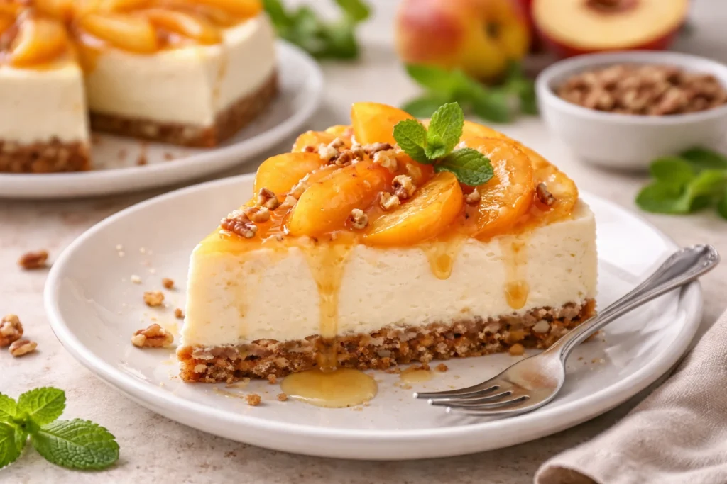 Peach Cheesecake Recipes