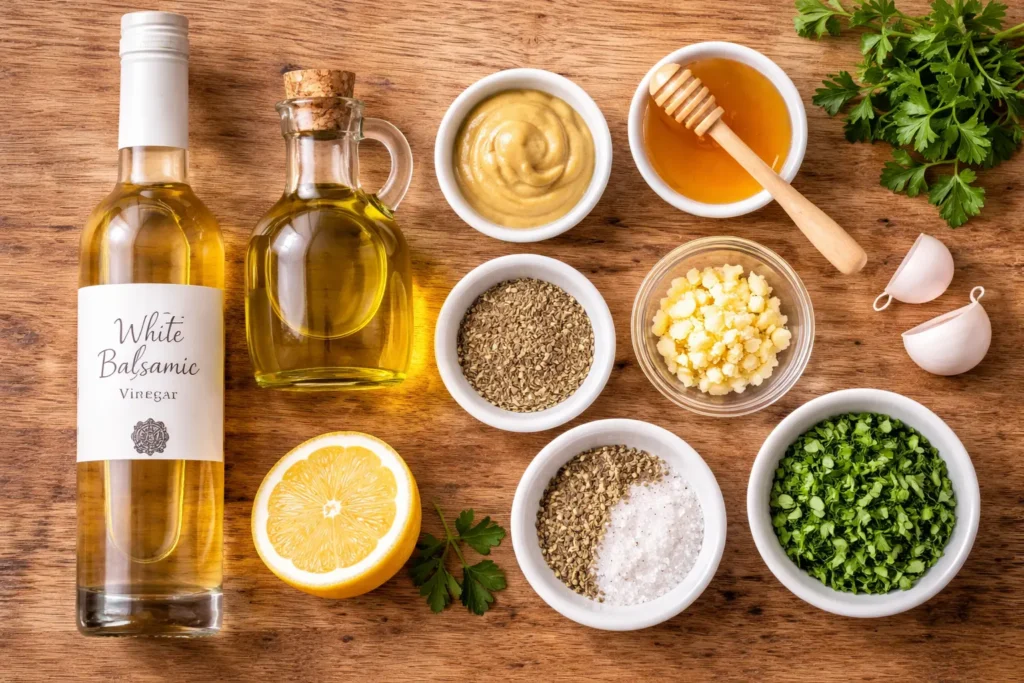 White Balsamic Vinaigrette Recipes