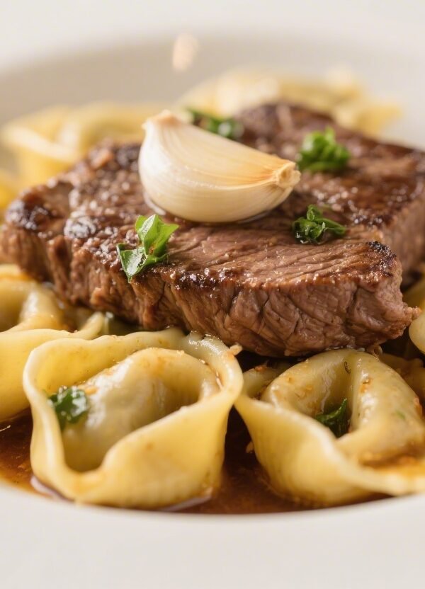 Garlic Steak Tortellini – A Cozy, Crowd-Pleasing Dinner