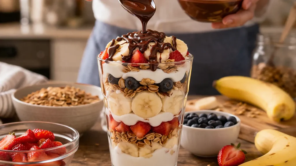 Banana Split Parfait Recipes
