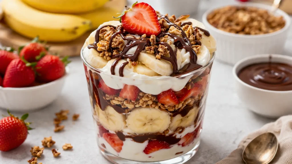 Banana Split Parfait Recipes