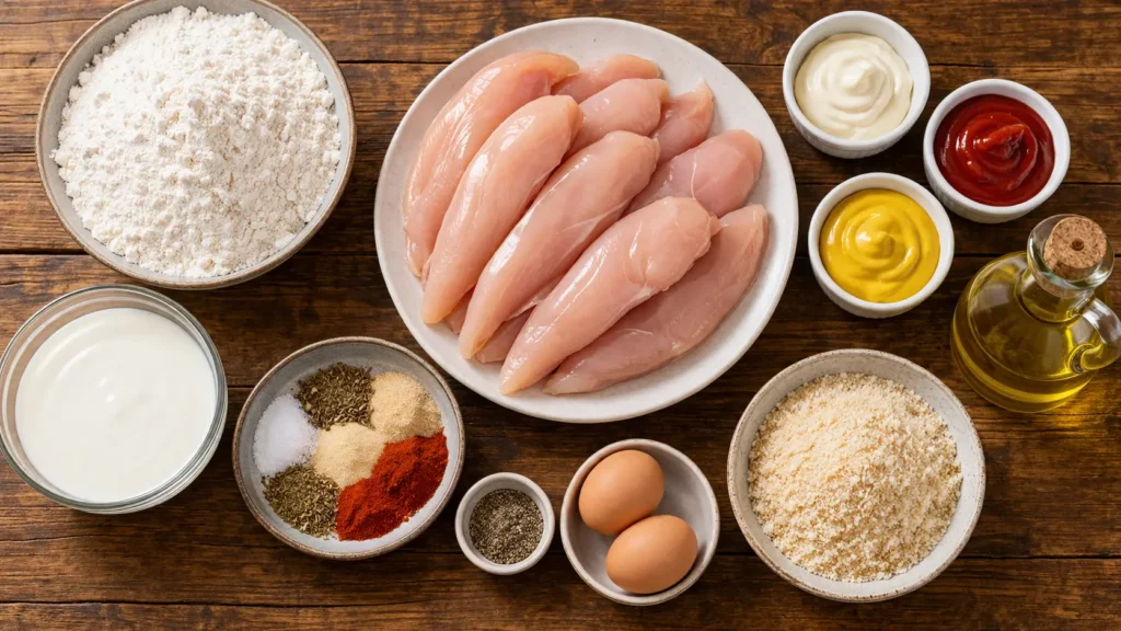 Crispy Chicken Tenders Recipes