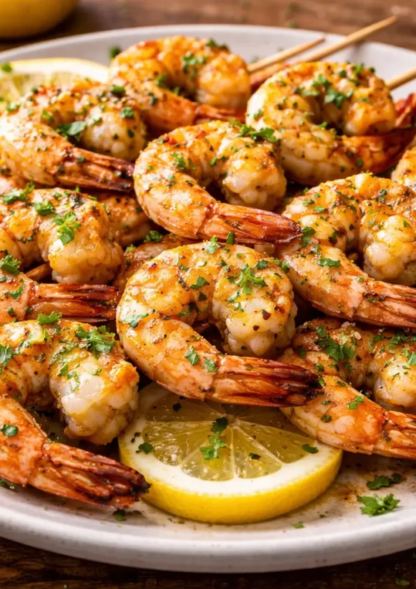 Grilled Garlic Shrimp Skewers Recipes: Juicy, Smoky & Flavorful