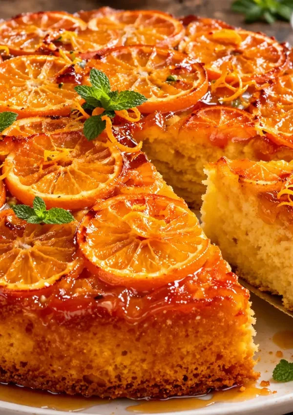 Caramelized Orange Upside-Down Cake