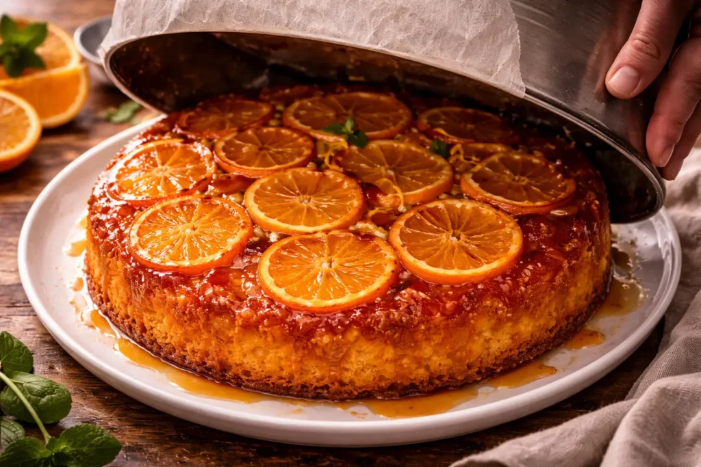 Caramelized Orange Upside-Down Cake