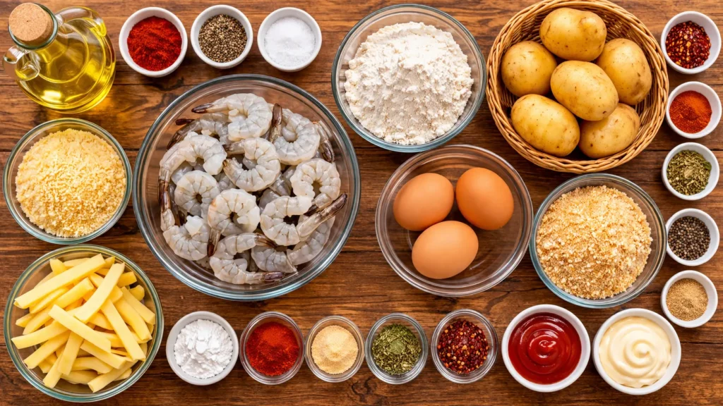 Crispy Fried Shrimp Recipes