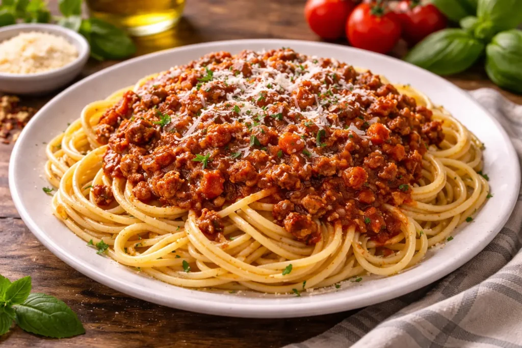 Classic Spaghetti Bolognese