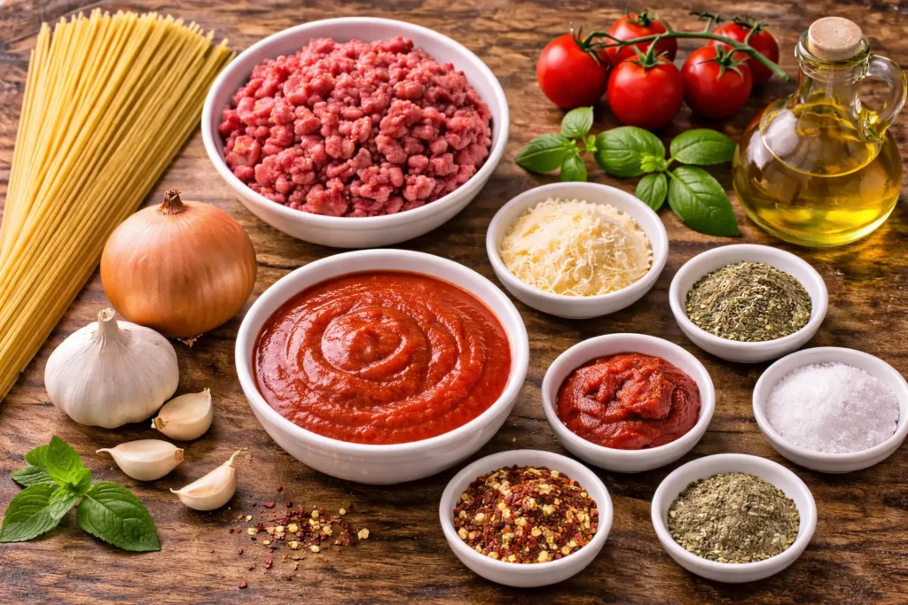 Classic Spaghetti Bolognese