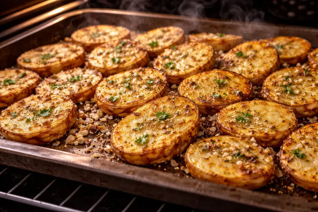 Crispy Roasted Potato Slices