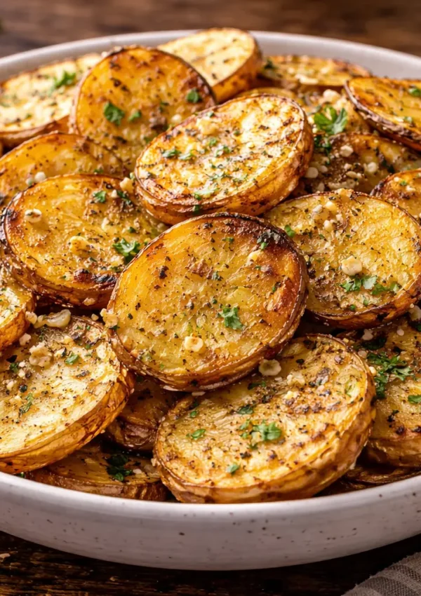 Crispy Roasted Potato Slices Recipes: Golden, Garlic & Perfectly Seasoned