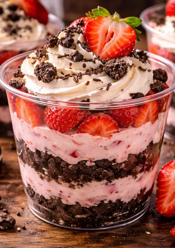 Strawberry Oreo Dessert Cup Recipes: Creamy, Crunchy & Irresistibly Sweet