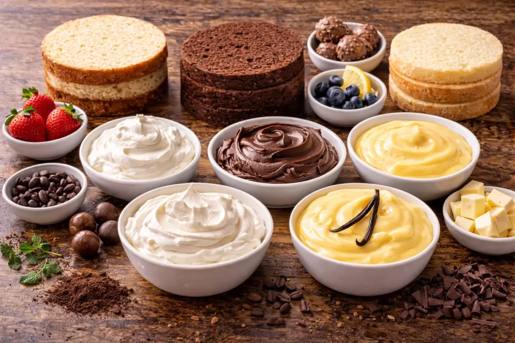 Assorted Cake Slices