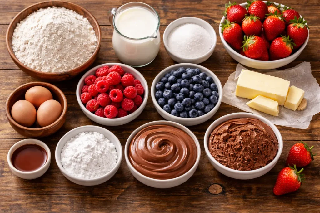 Easy Chocolate Crepes