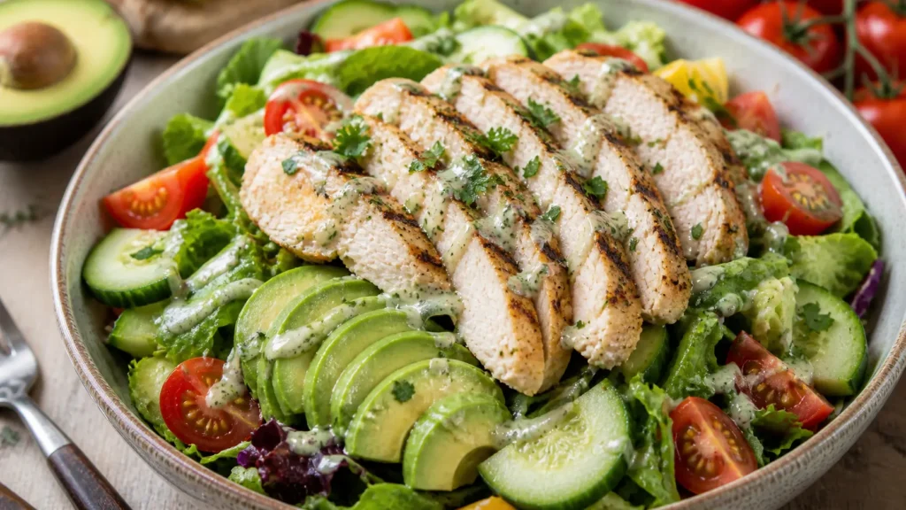 Grilled Chicken Avocado Salad Recipes
