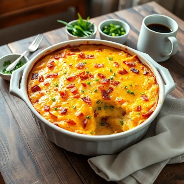 Easy Breakfast Casserole – a Make-ahead Morning Favorite That Feeds a Crowd