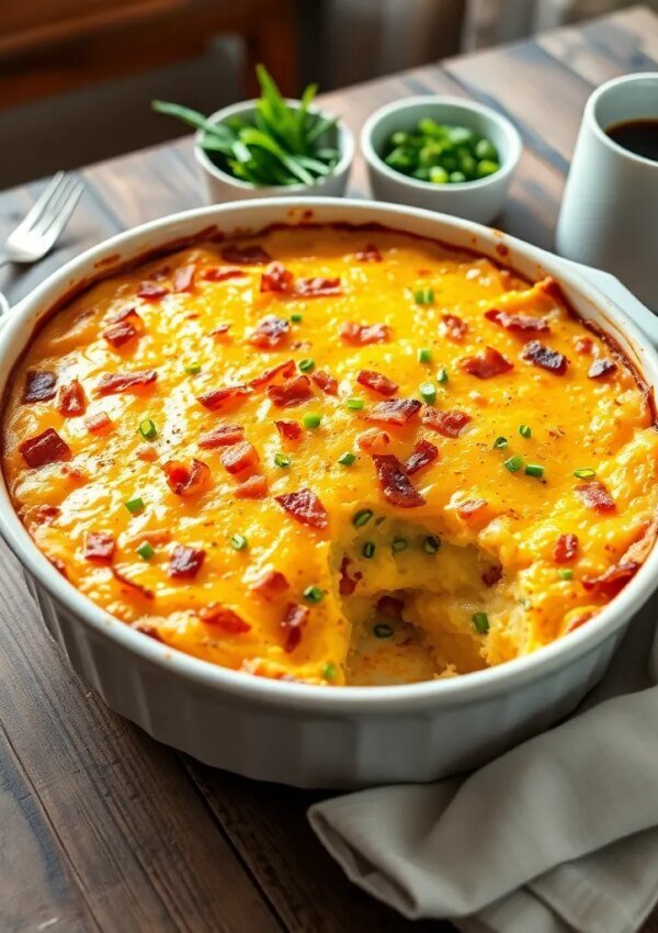 Easy Breakfast Casserole – a Make-ahead Morning Favorite That Feeds a Crowd