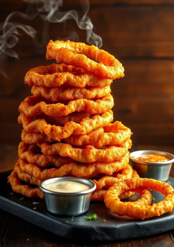 Crispy Onion Rings – Golden, Crunchy, and Better Than the Drive-thru